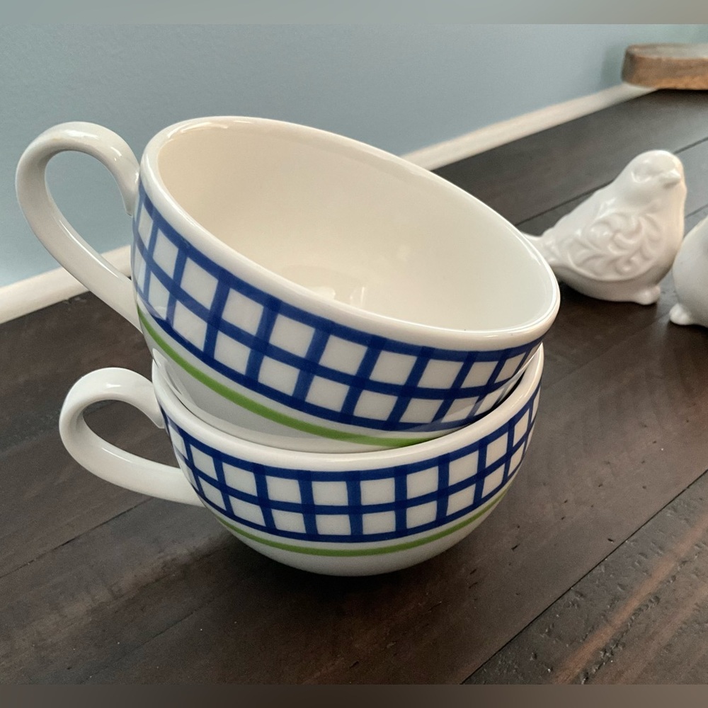 Set 2 Rosenthal Casual Germany Designers Guild China Mugs